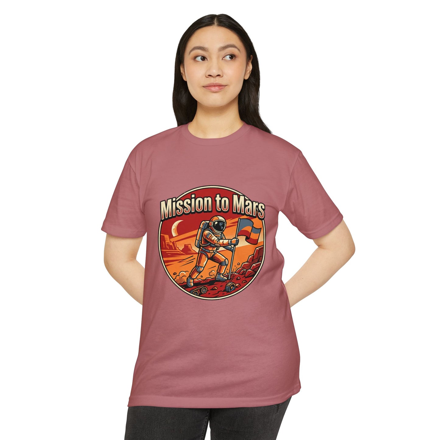 Mission to Mars Retro Astronaut T-Shirt