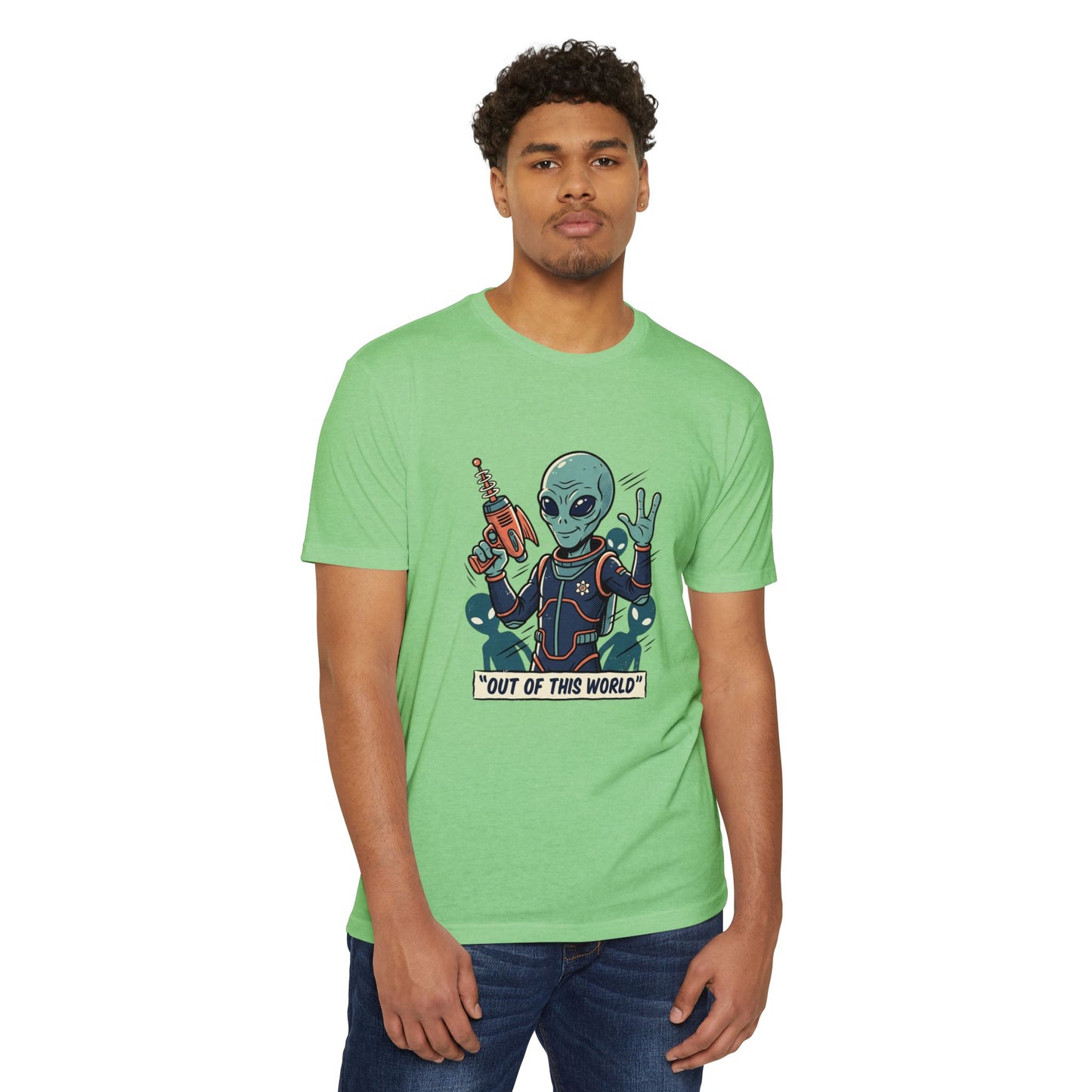 Alien Ray Gun T-Shirt — "Out of This World" Graphic Tee