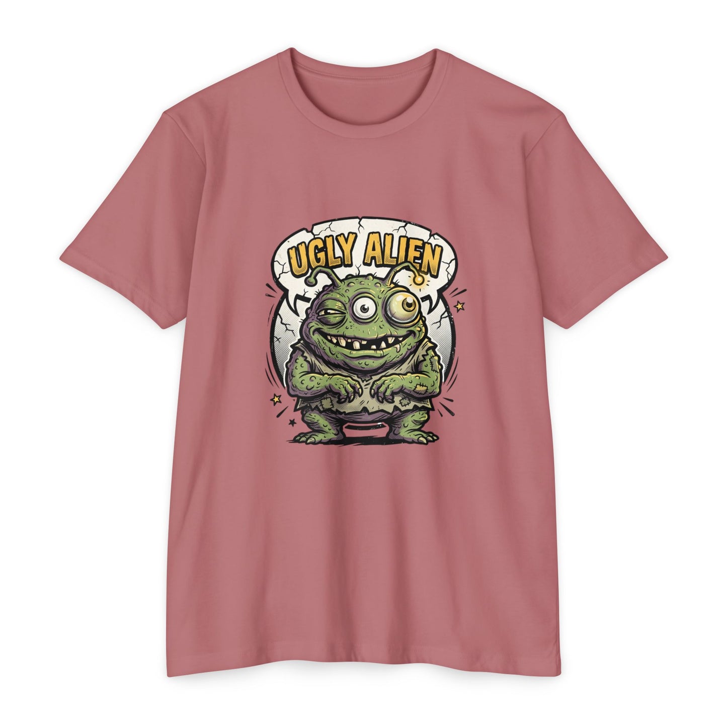 Ugly Alien Graphic T-Shirt