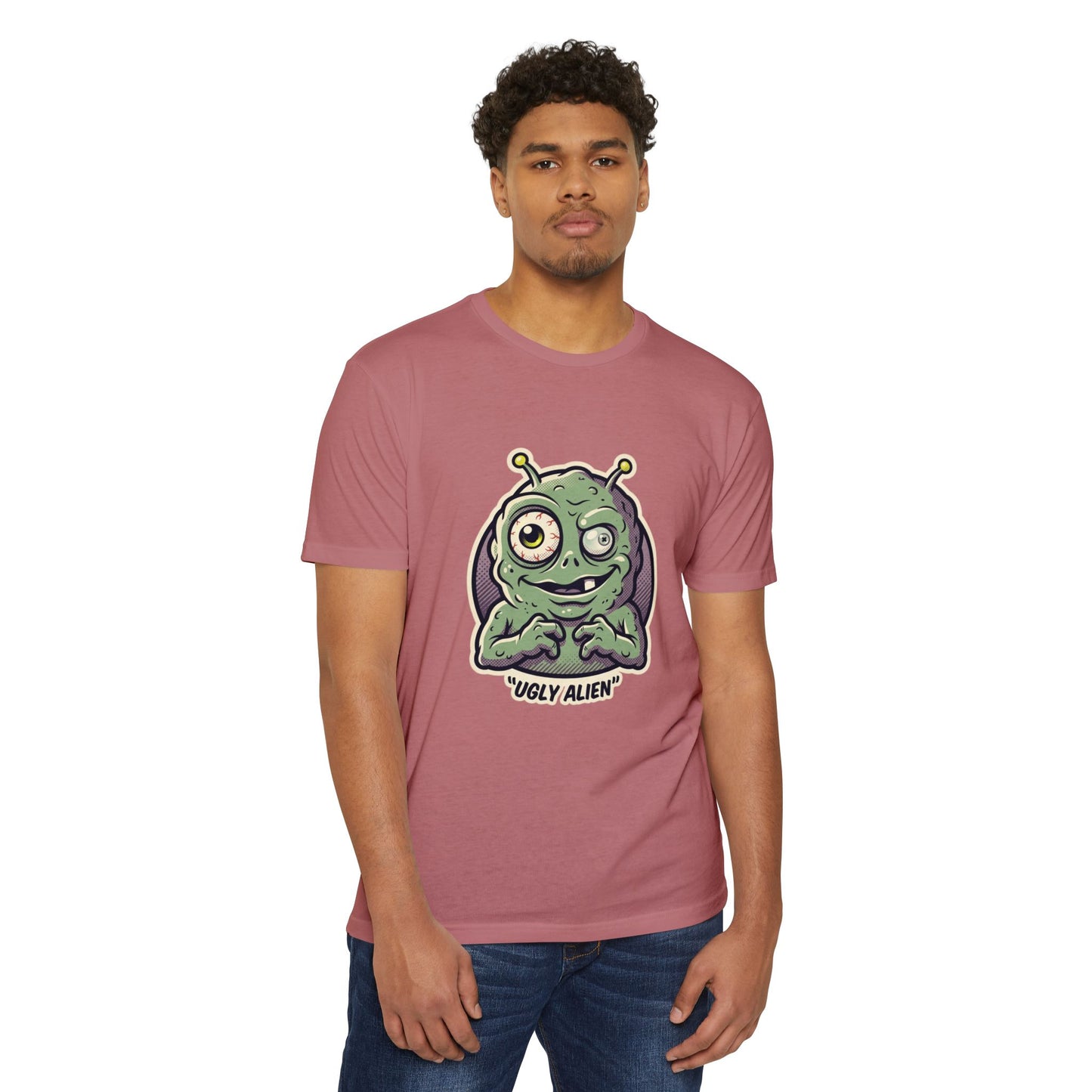 Funny Ugly Alien T-Shirt — Cartoon Graphic Tee