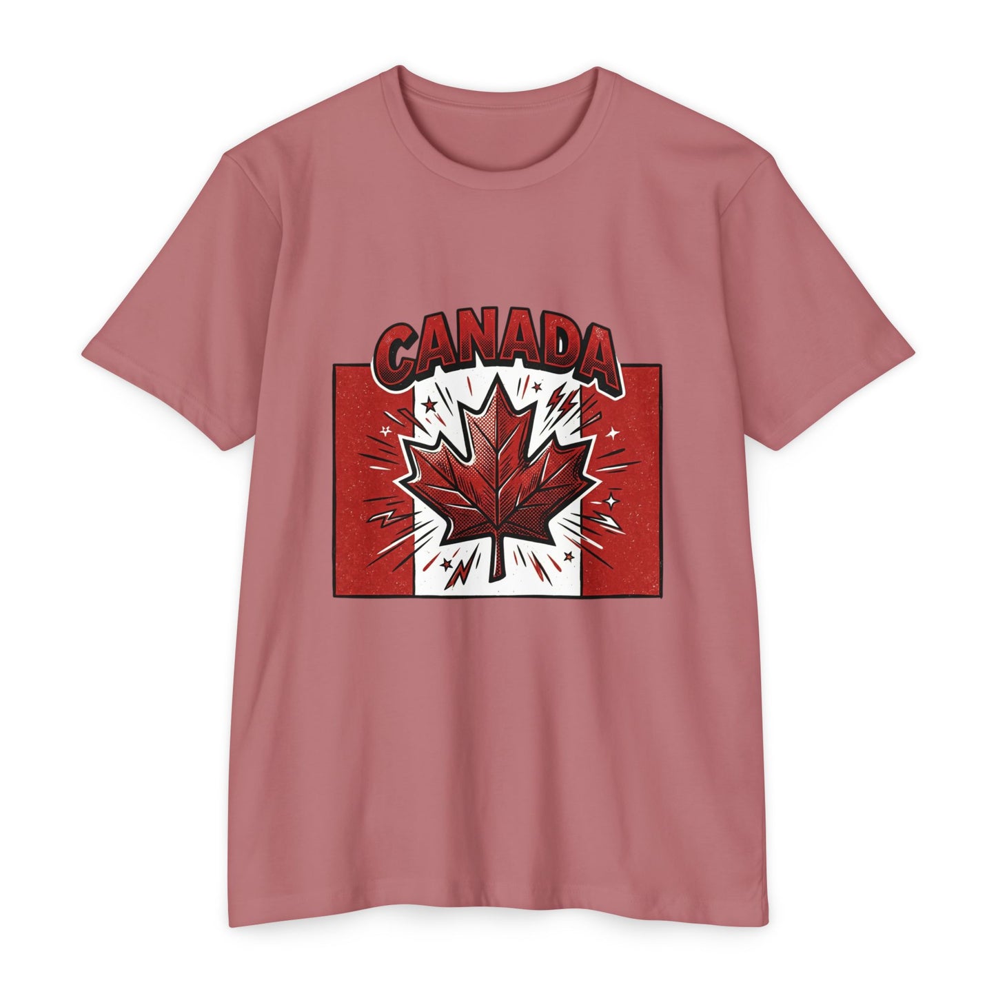 Retro Canada Maple Leaf Graphic T-Shirt — Canadian Pride Tee