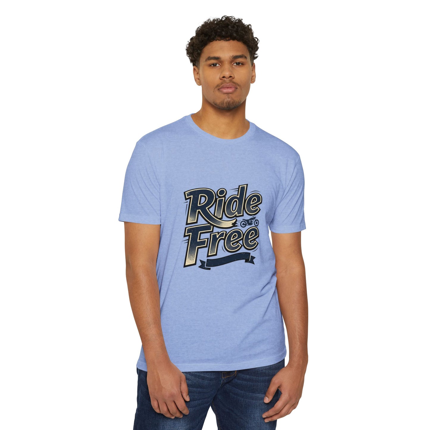 Ride Free Graphic T-Shirt — Vintage Motorcycle Tee
