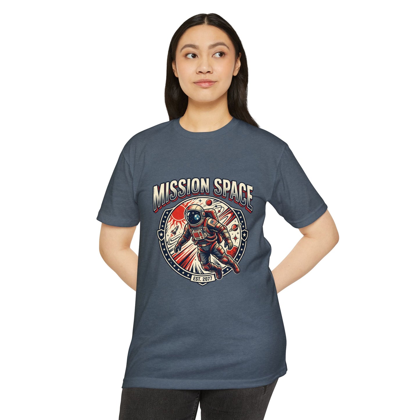 Mission Space Astronaut Vintage Space Exploration T-Shirt