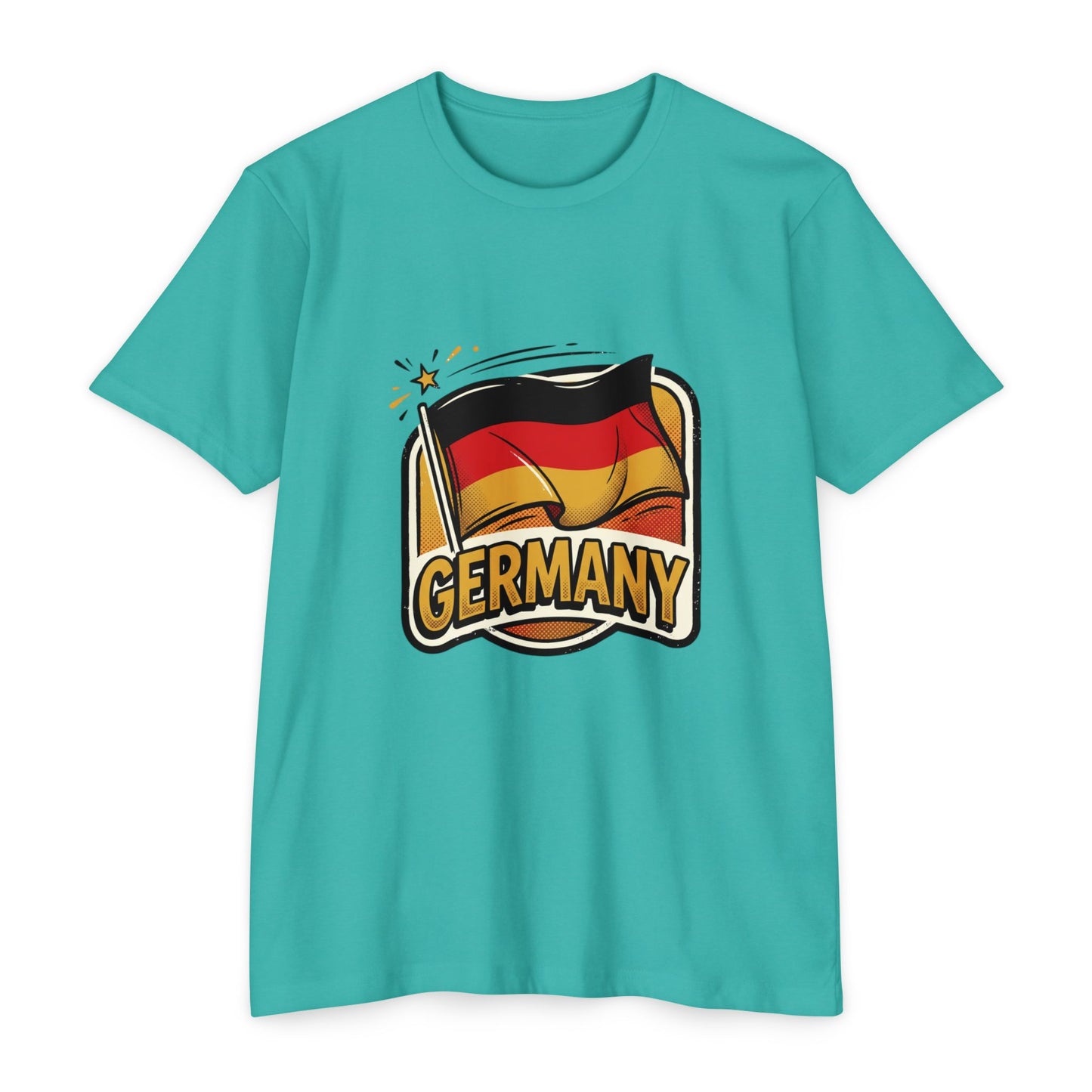 Germany Flag Retro Sports T-Shirt — Vintage Team Fan Tee