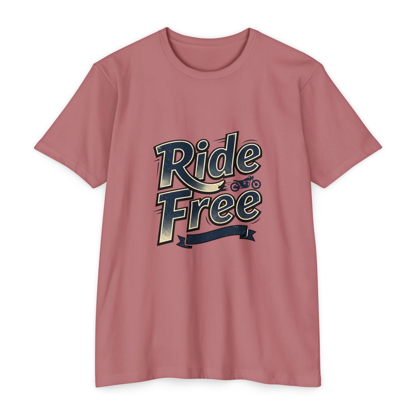 Ride Free Graphic T-Shirt — Vintage Motorcycle Tee