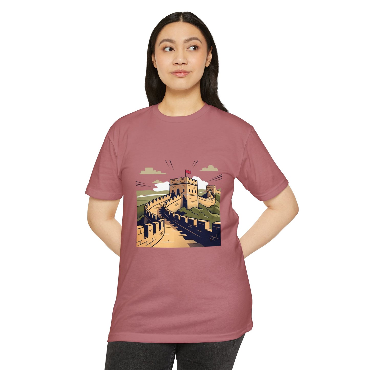 Great Wall Scenic Vintage Travel T-Shirt