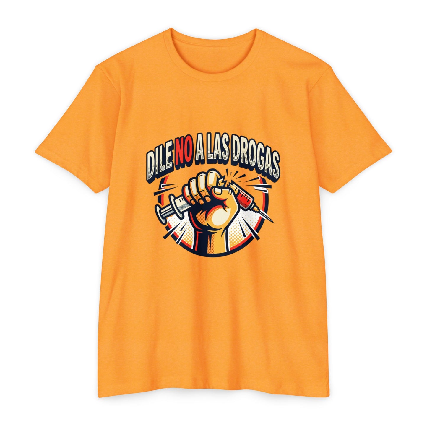 Anti-Drug Awareness T-Shirt — "Dile No a las Drogas" Graphic Tee
