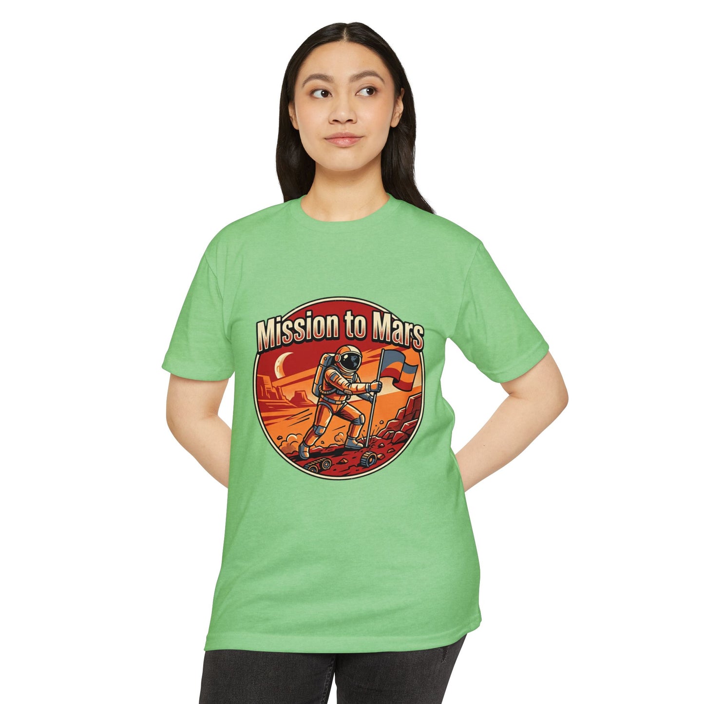 Mission to Mars Retro Astronaut T-Shirt
