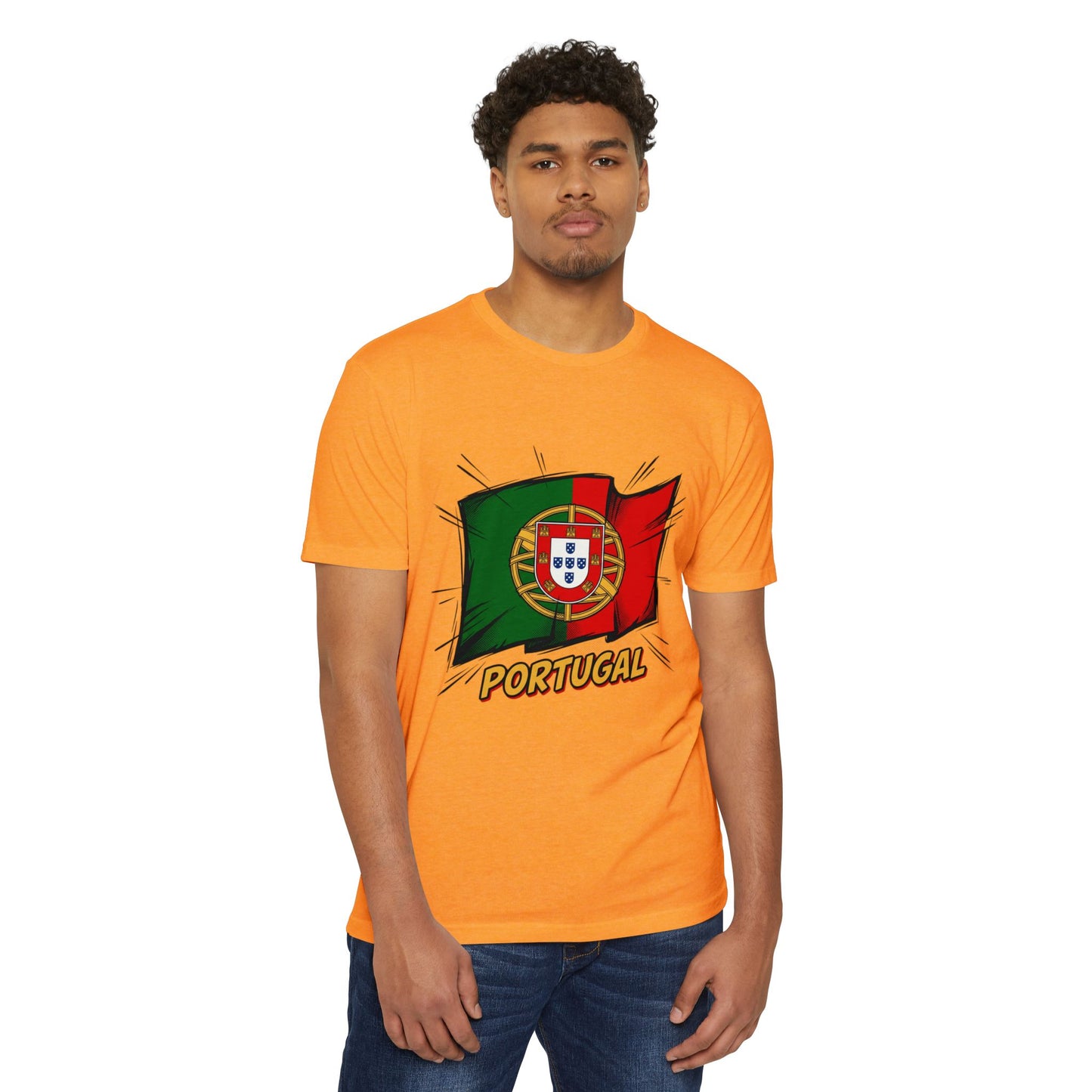 Portugal Flag Graphic T-Shirt — Vibrant Portuguese Pride Tee