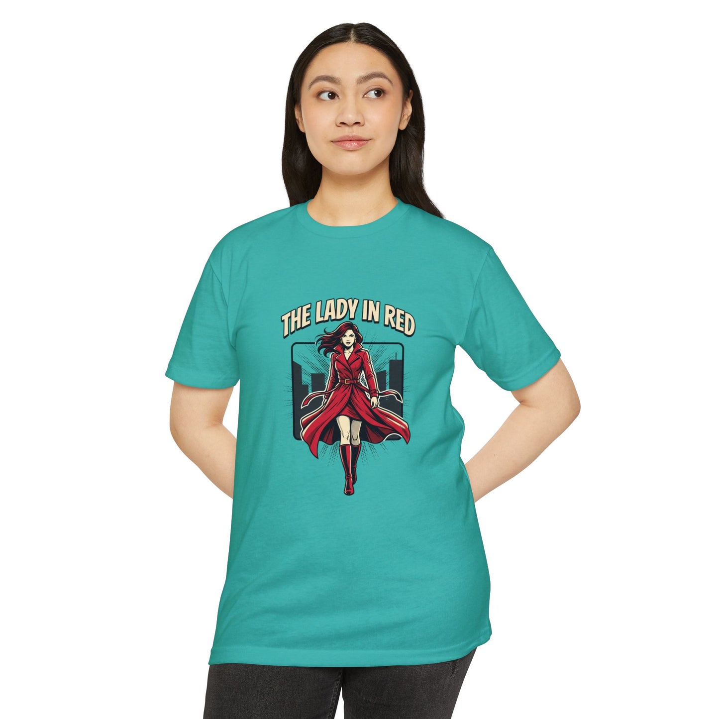 Lady in Red Vintage Femme Fatale T-Shirt