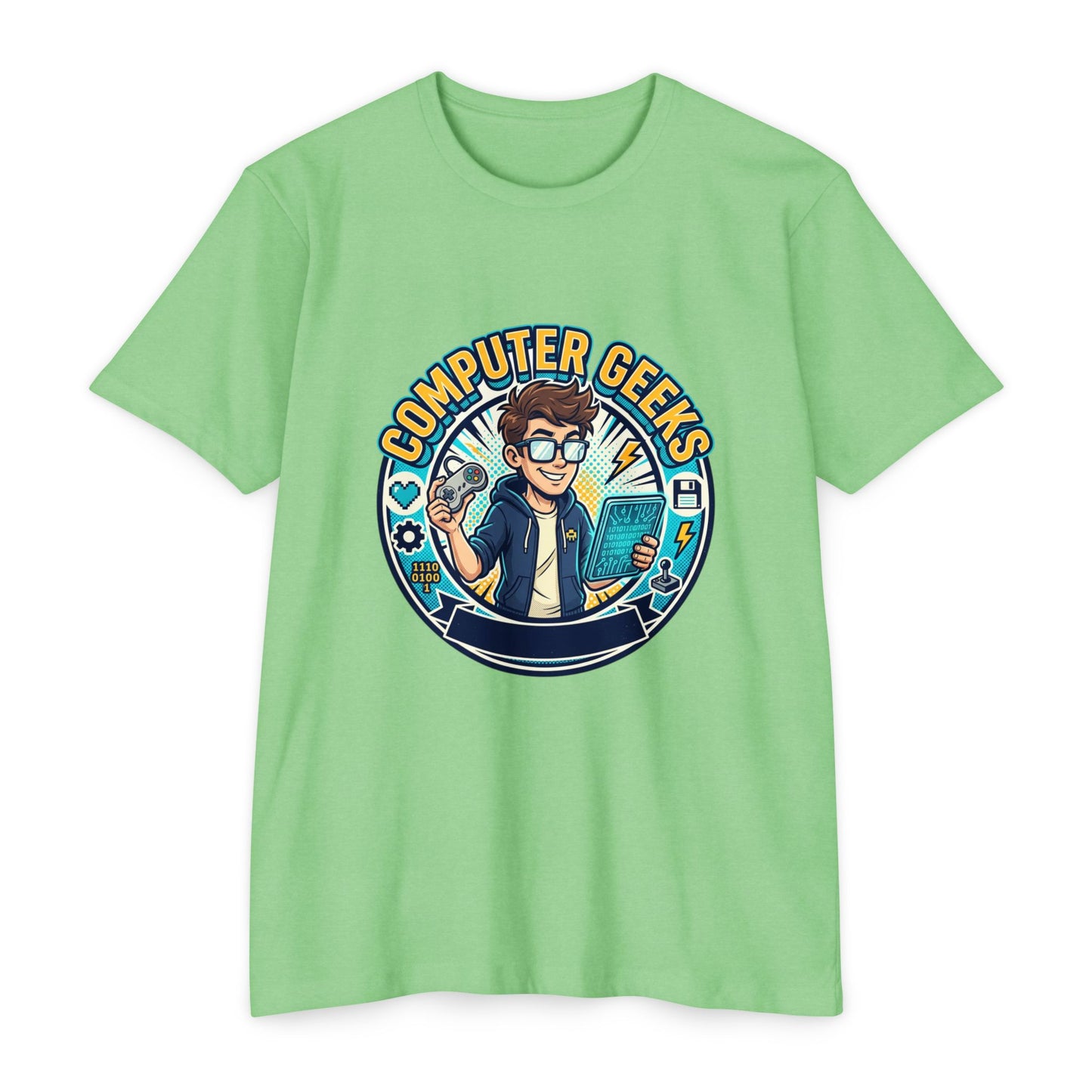 Computer Geeks T-Shirt — Retro Tech Gamer Graphic Tee