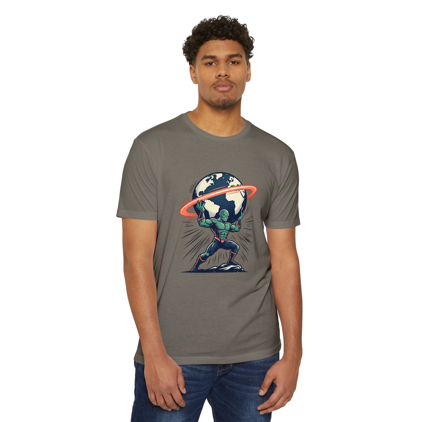 Atlas Strongman Vintage Earthlifting T-Shirt