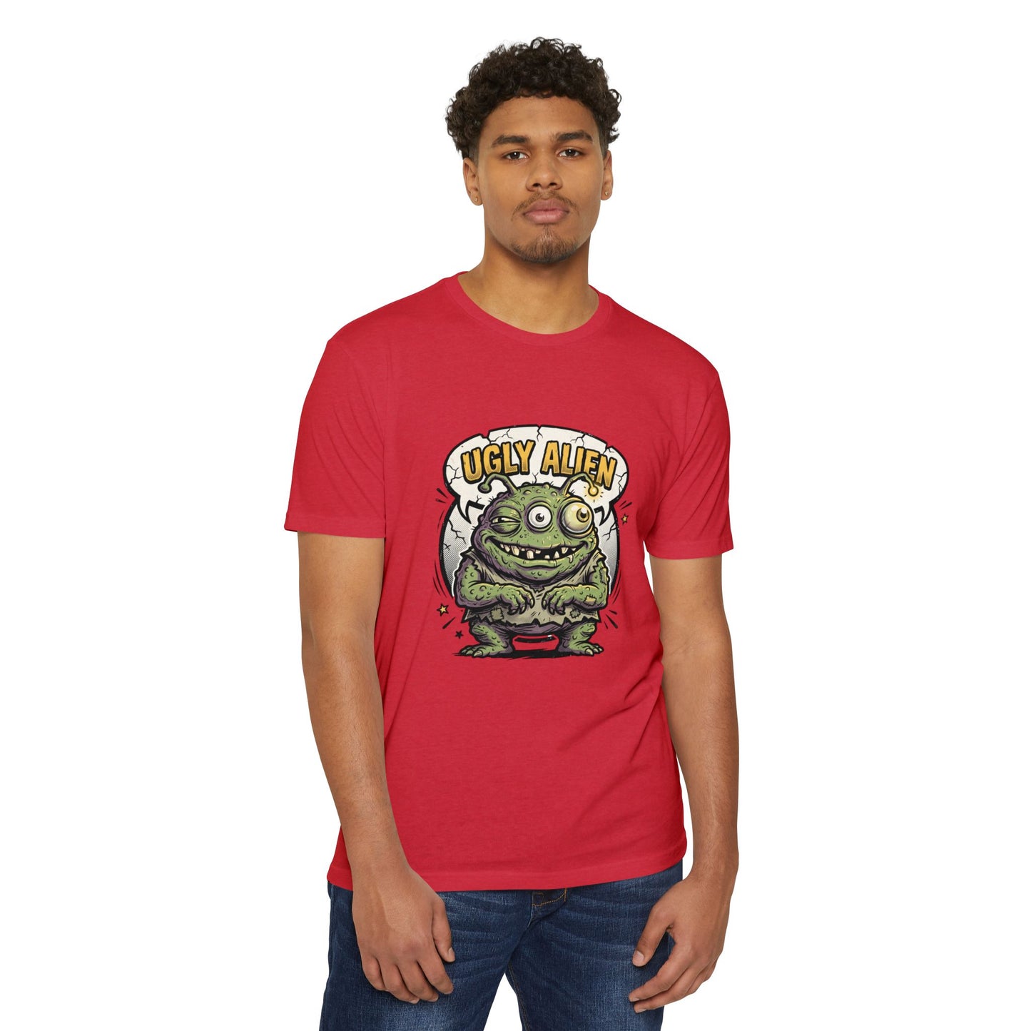 Ugly Alien Graphic T-Shirt