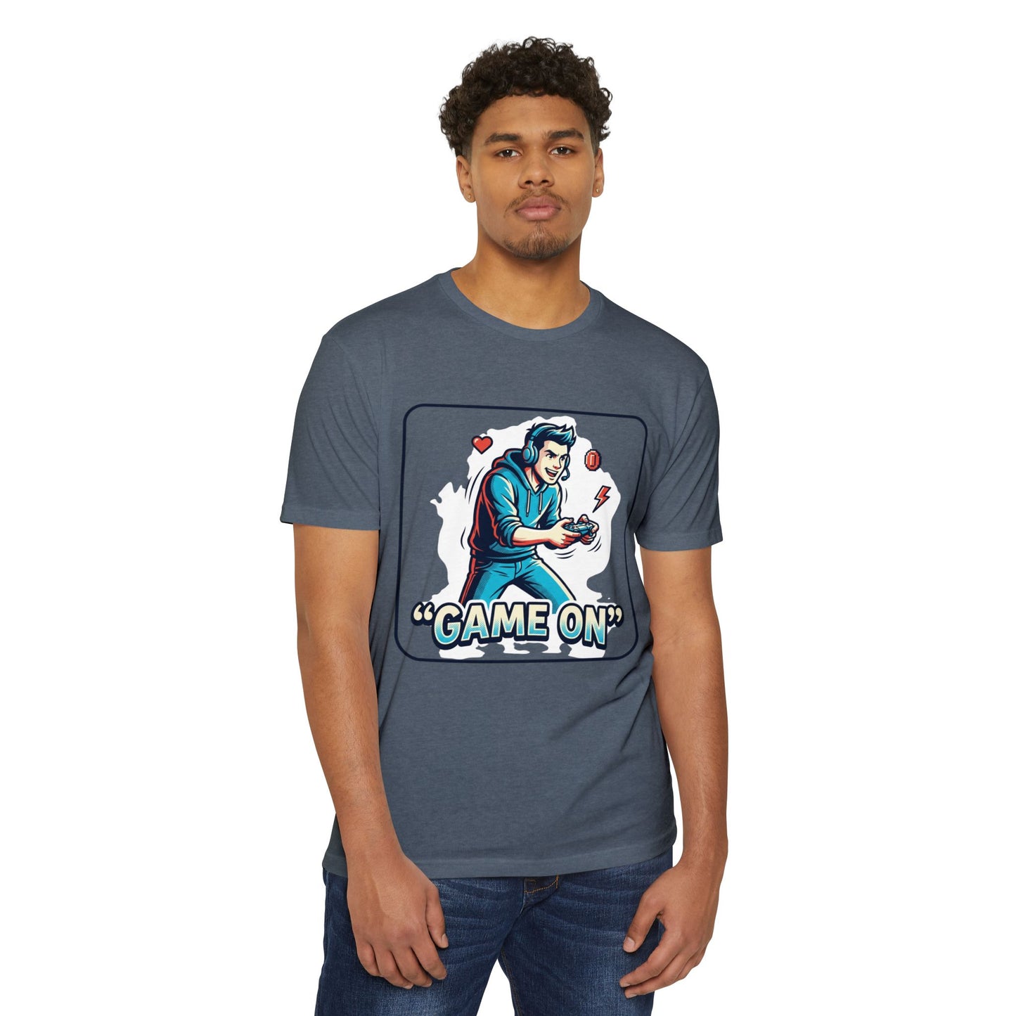 Game On Retro Controller T-Shirt — Gamer Graphic Tee