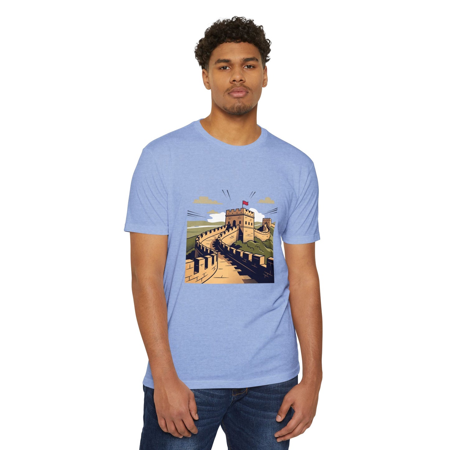 Great Wall Scenic Vintage Travel T-Shirt