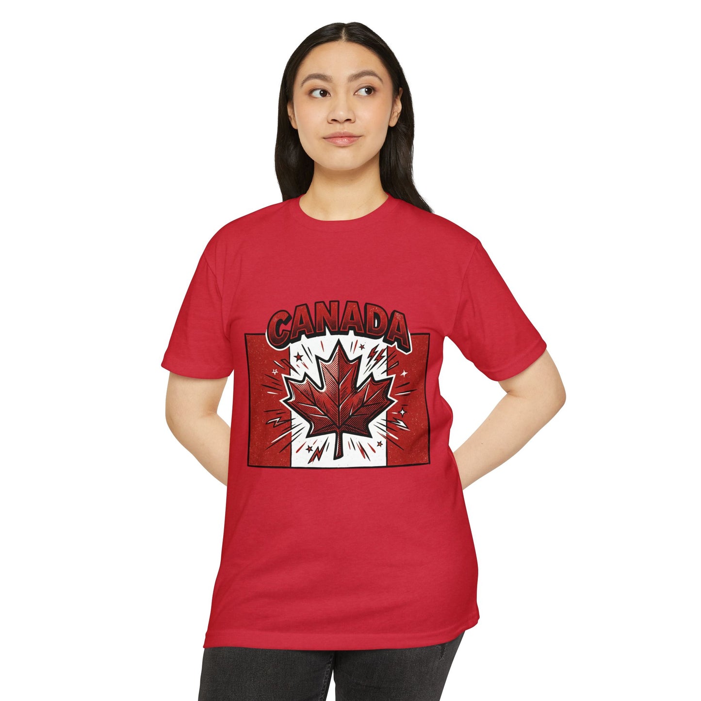 Retro Canada Maple Leaf Graphic T-Shirt — Canadian Pride Tee