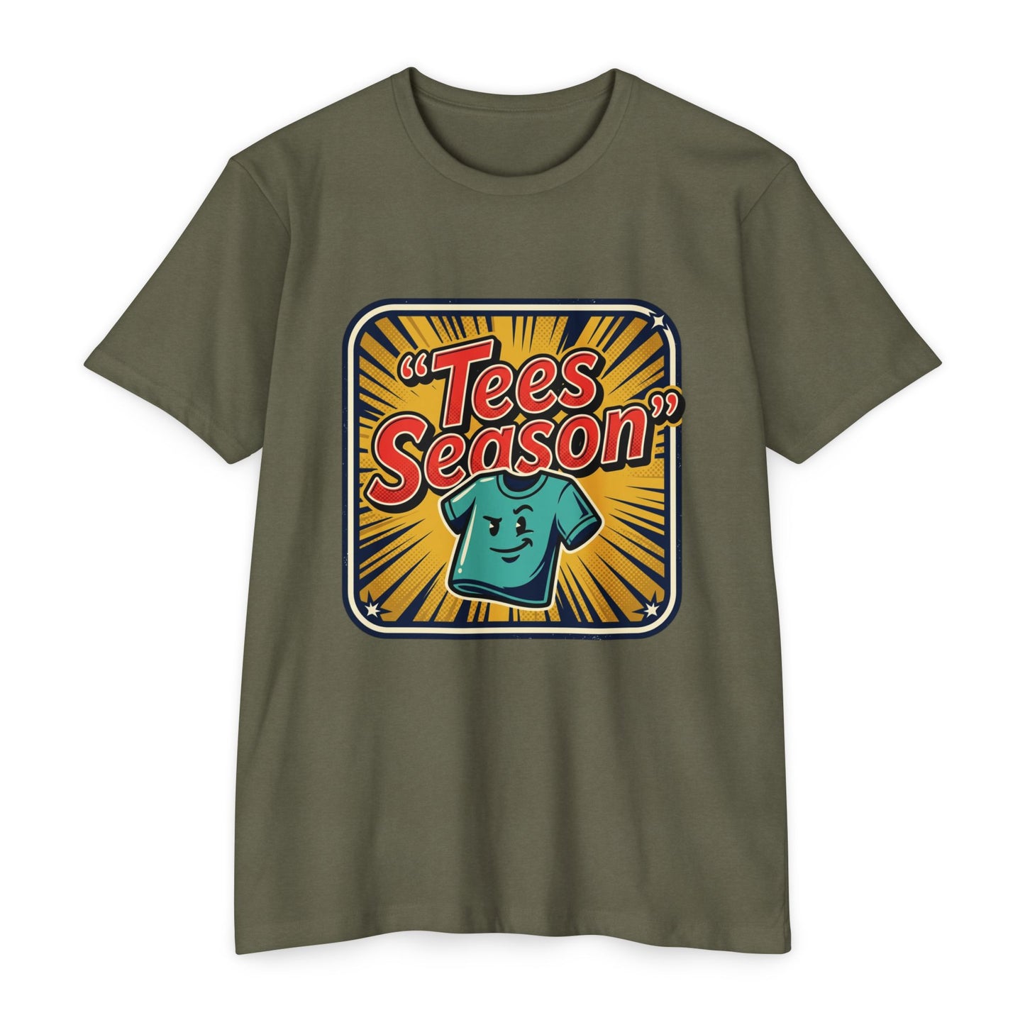 Retro Pop Art 'Tees Season' T-Shirt