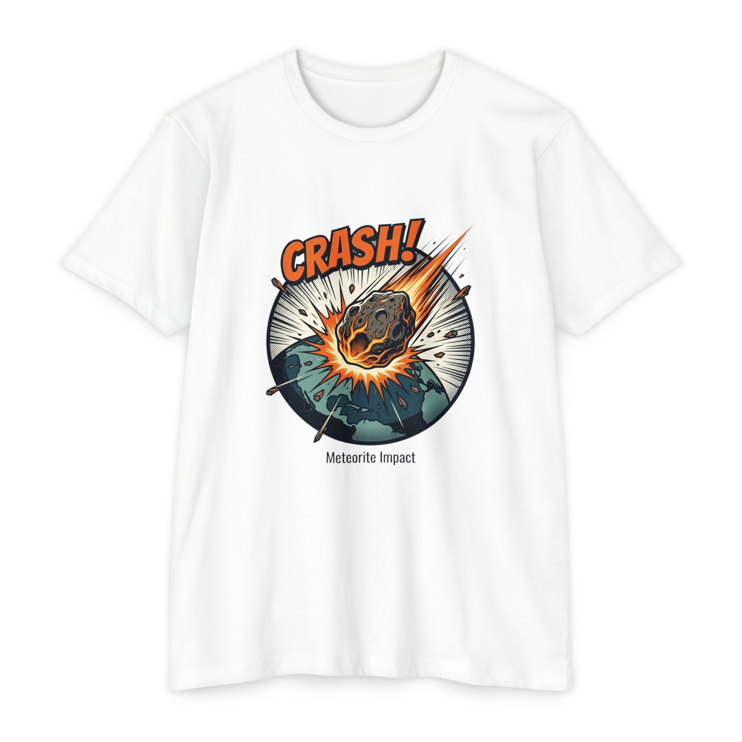 Meteorite Impact 'CRASH!' Graphic T-Shirt