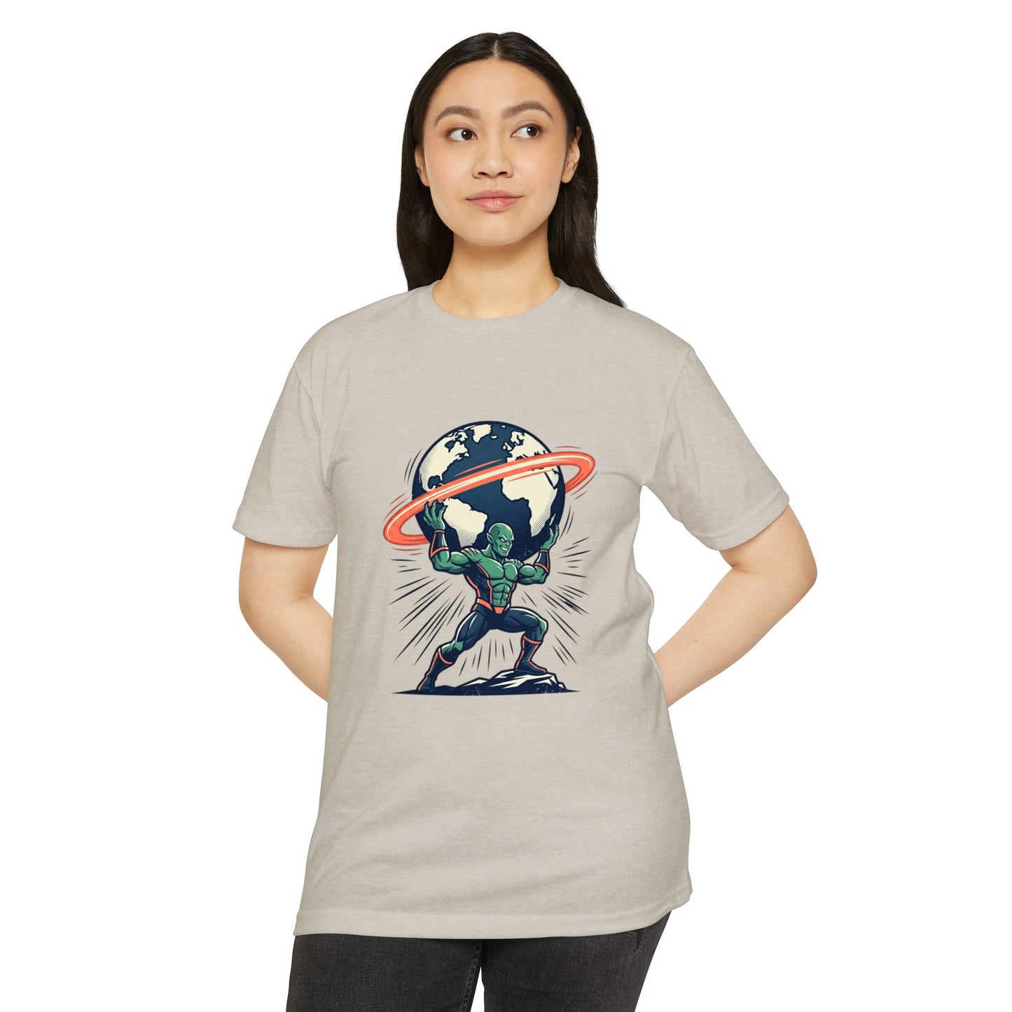 Atlas Strongman Vintage Earthlifting T-Shirt
