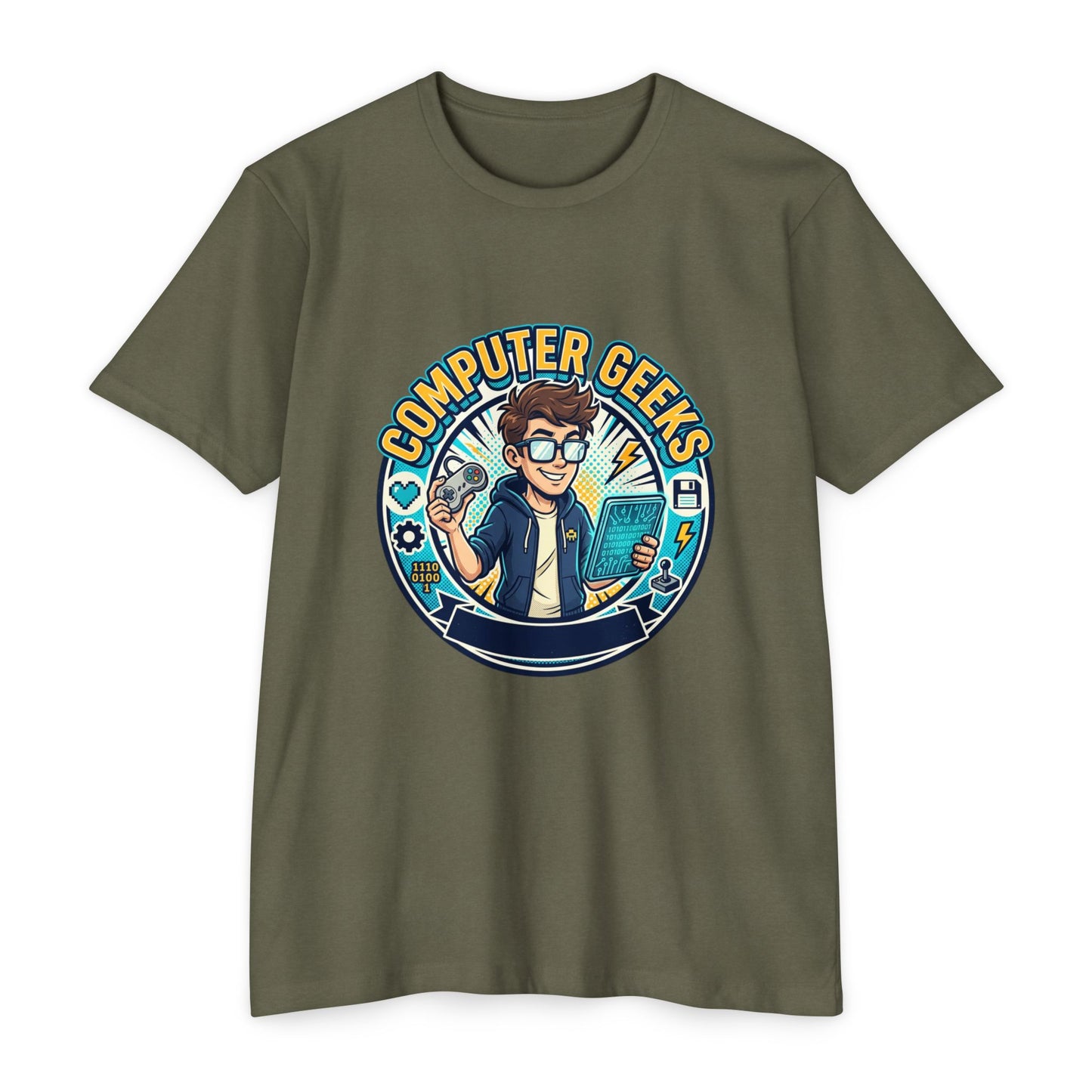 Computer Geeks T-Shirt — Retro Tech Gamer Graphic Tee