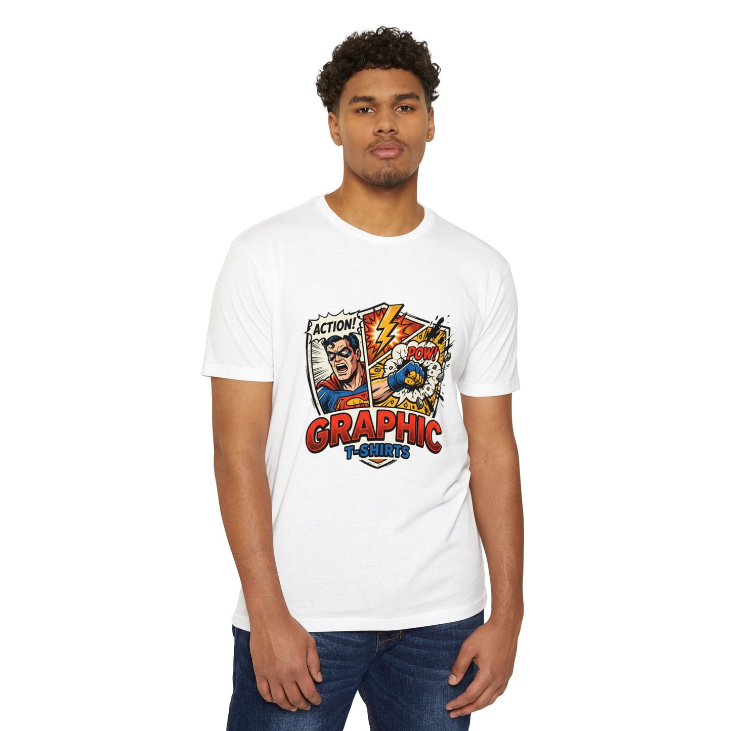 Action! POW Vintage Comic Pop Art T-Shirt