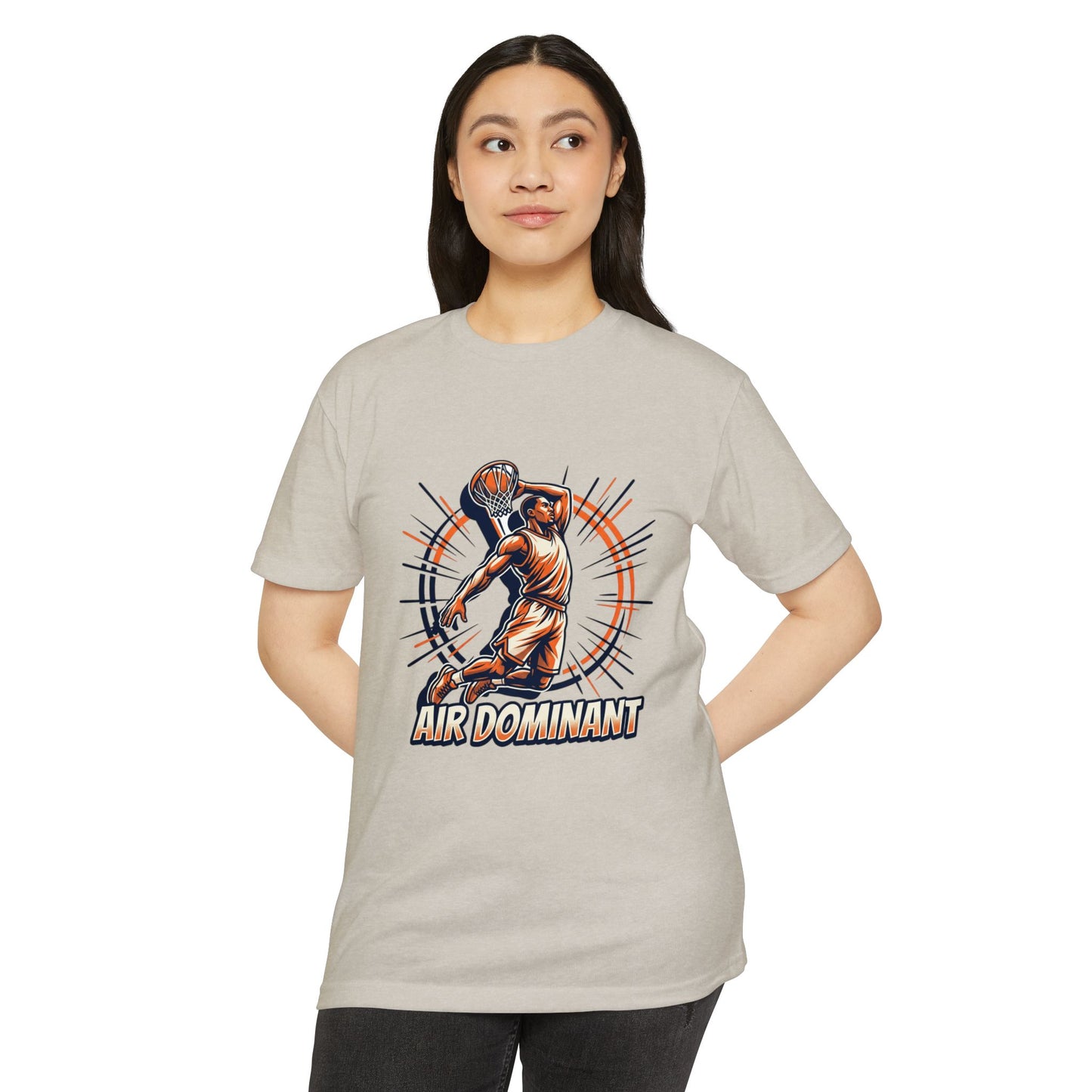 Air Dominant Basketball T-Shirt — Slam Dunk Player Graphic Tee