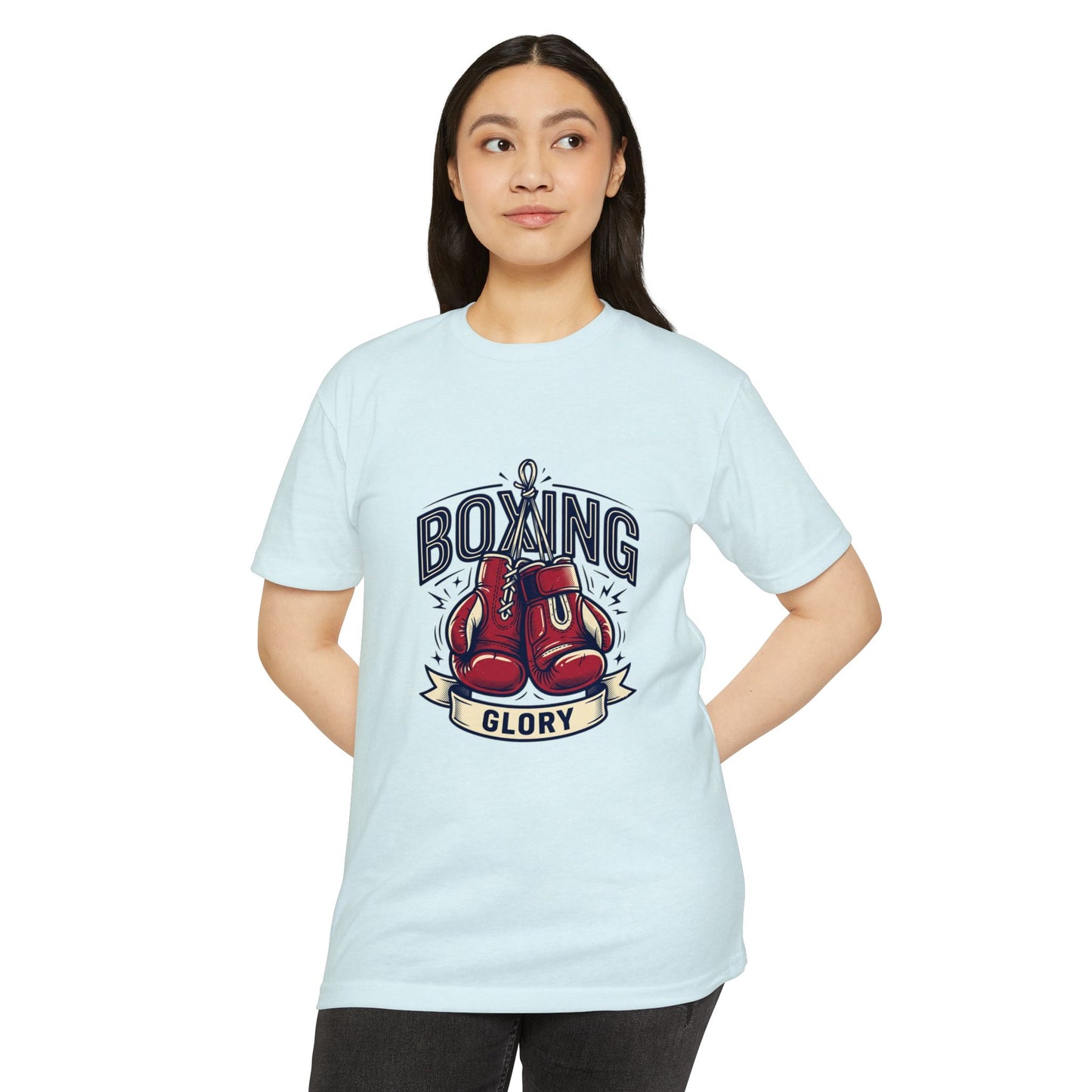 Boxing Glory T-Shirt – Vintage Red Gloves Graphic Tee
