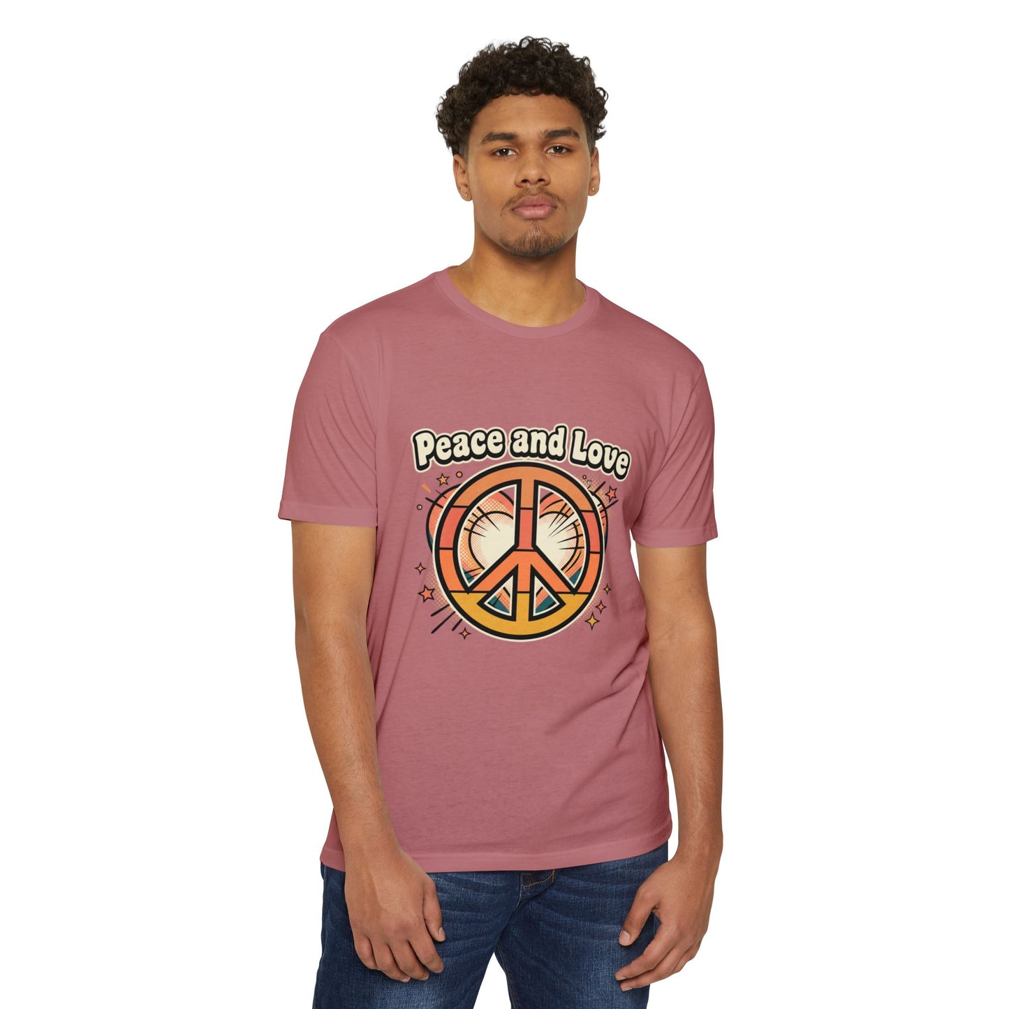 Peace and Love Vintage Peace Sign T-Shirt