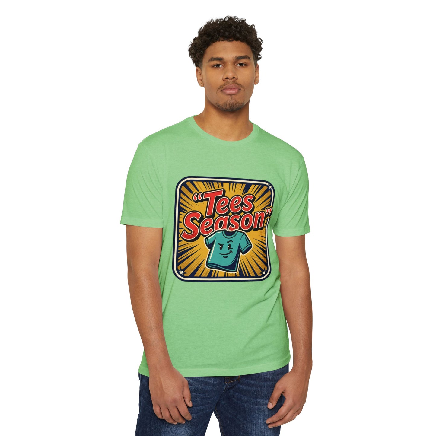 Retro Pop Art 'Tees Season' T-Shirt