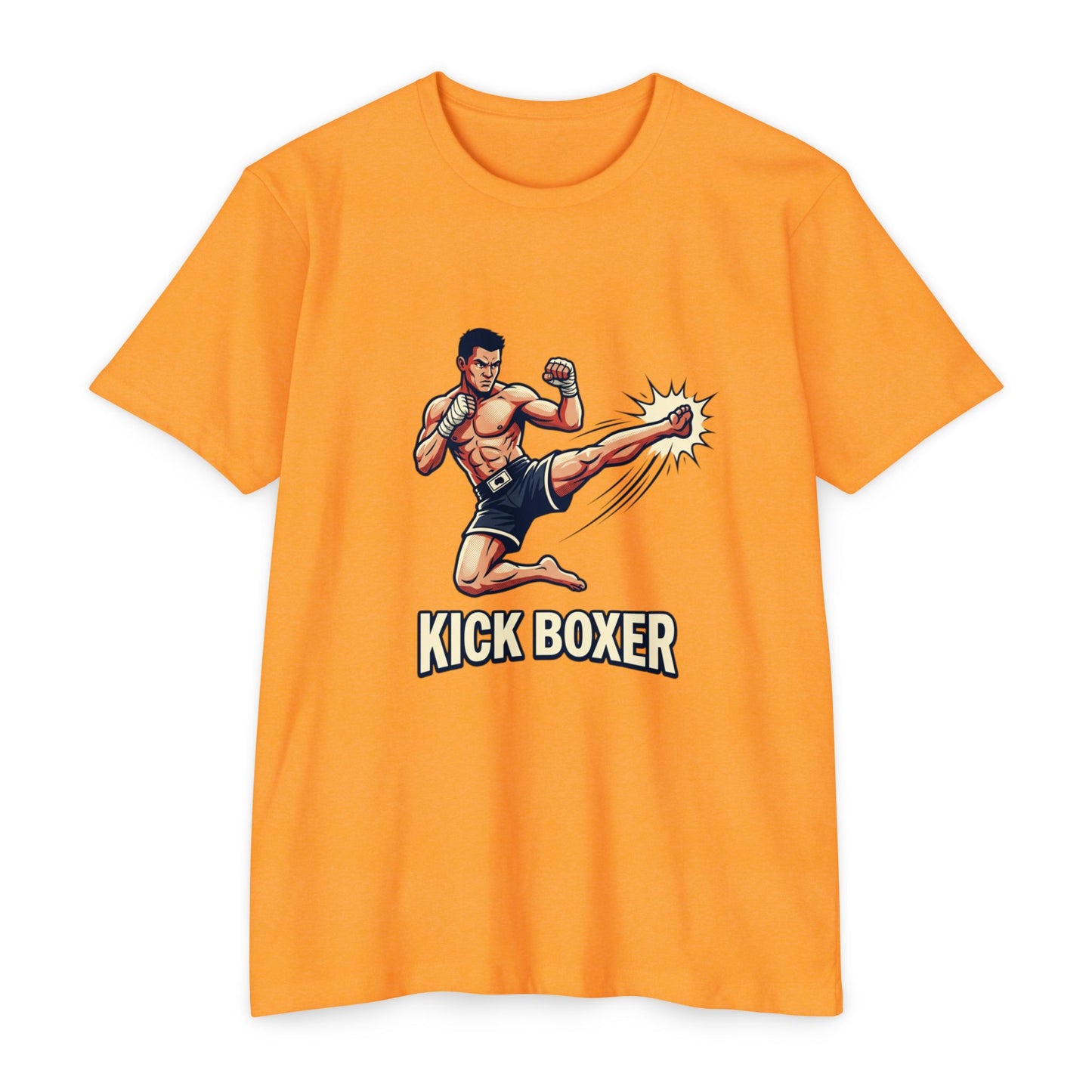 Camiseta Kick Boxer — Camiseta Retro Gráfica de Artes Marciales