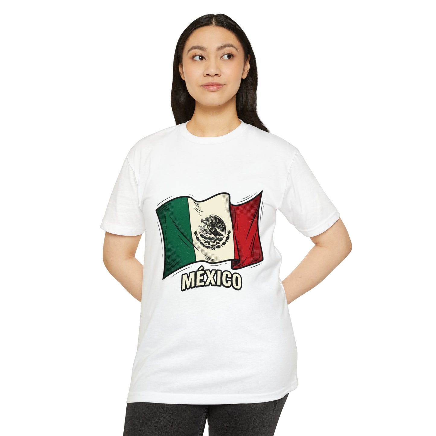 Vintage México Flag T-Shirt — Mexican Pride Tee