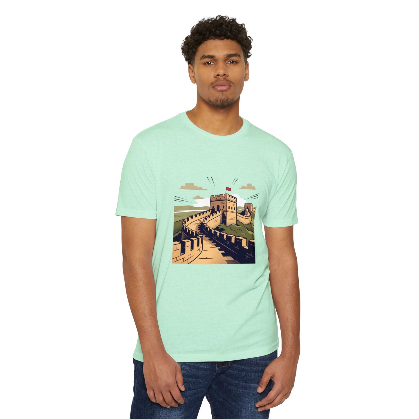 Great Wall Scenic Vintage Travel T-Shirt