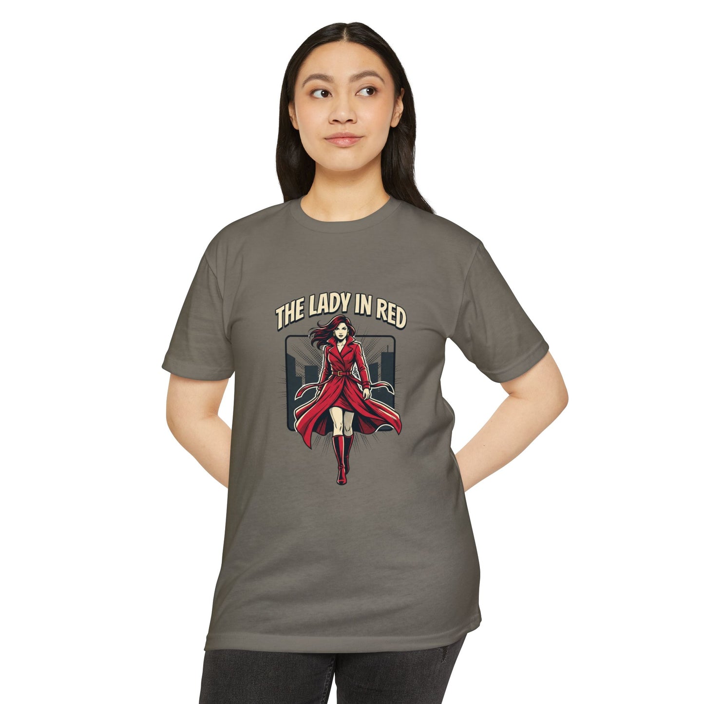 Lady in Red Vintage Femme Fatale T-Shirt