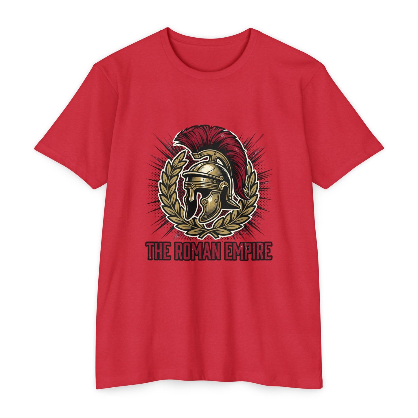 Roman Empire Helmet T-Shirt — Vintage Gladiator Graphic Tee