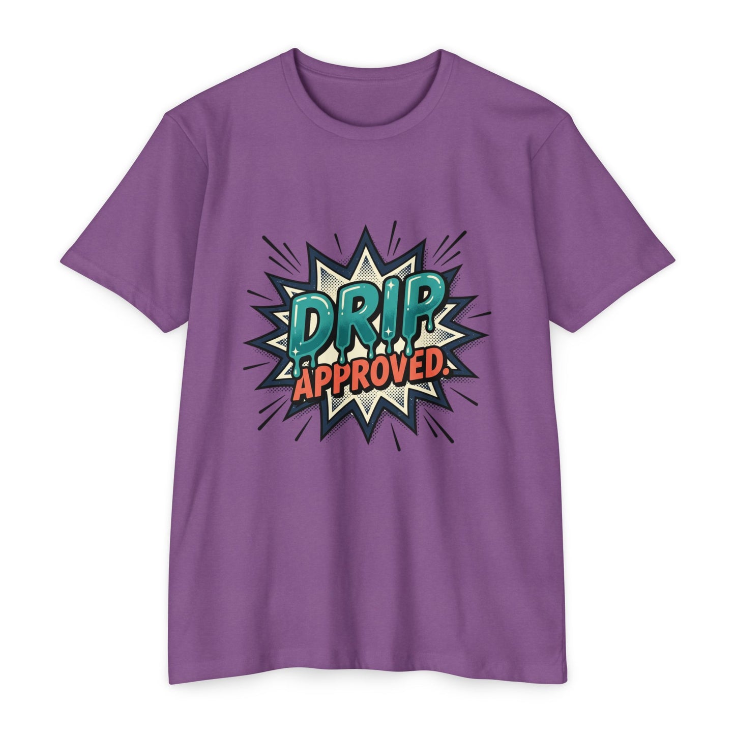 Drip Approved Retro Comic Pop Art T-Shirt