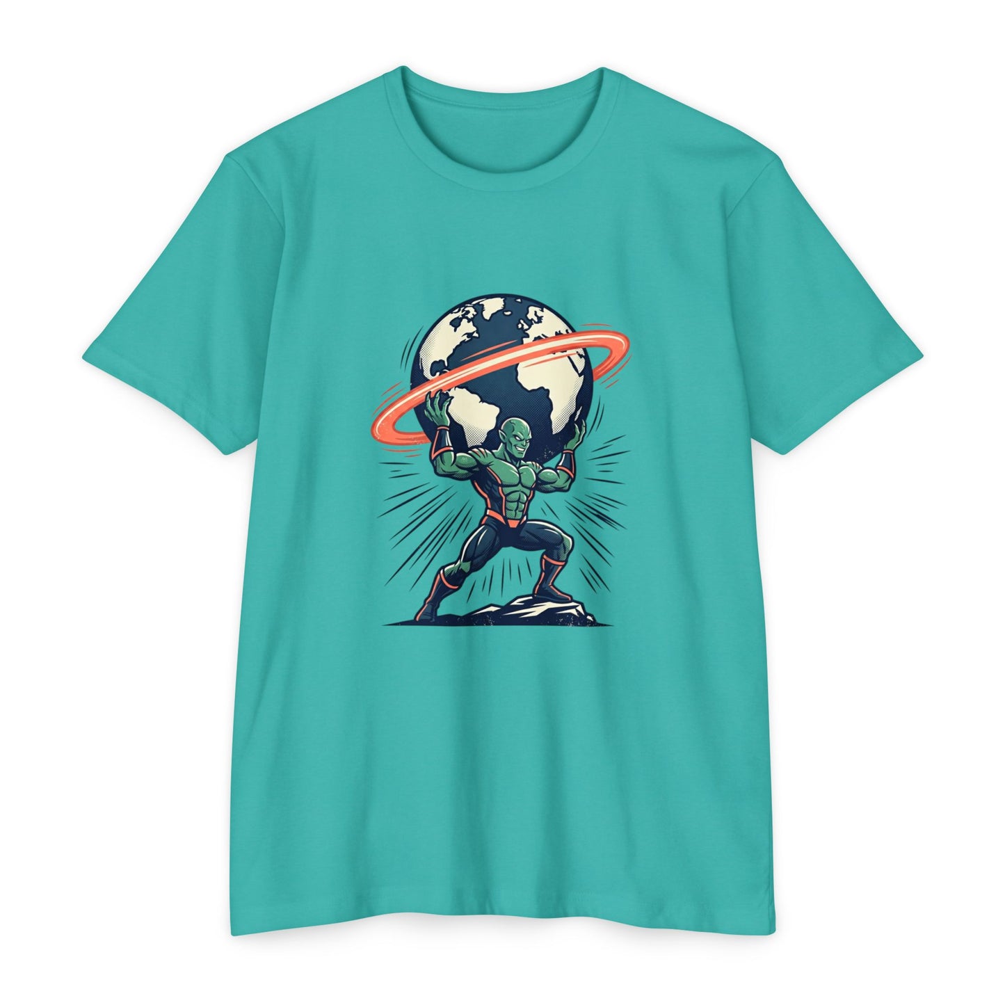 Atlas Strongman Vintage Earthlifting T-Shirt