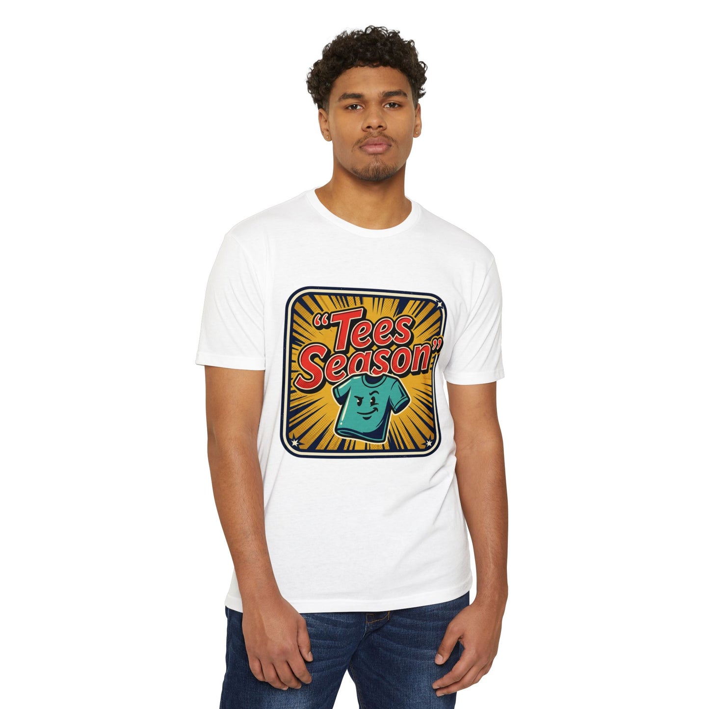 Retro Pop Art 'Tees Season' T-Shirt