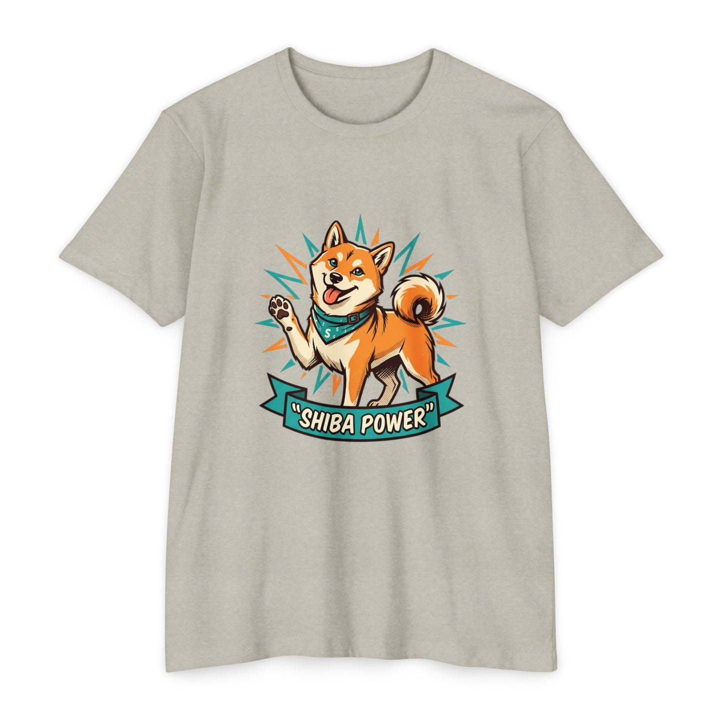 Shiba Power T-Shirt — Cute Shiba Inu Graphic Tee