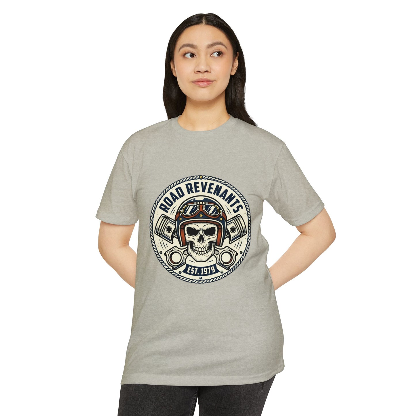 Road Revenants Skull Motorcycle T-Shirt