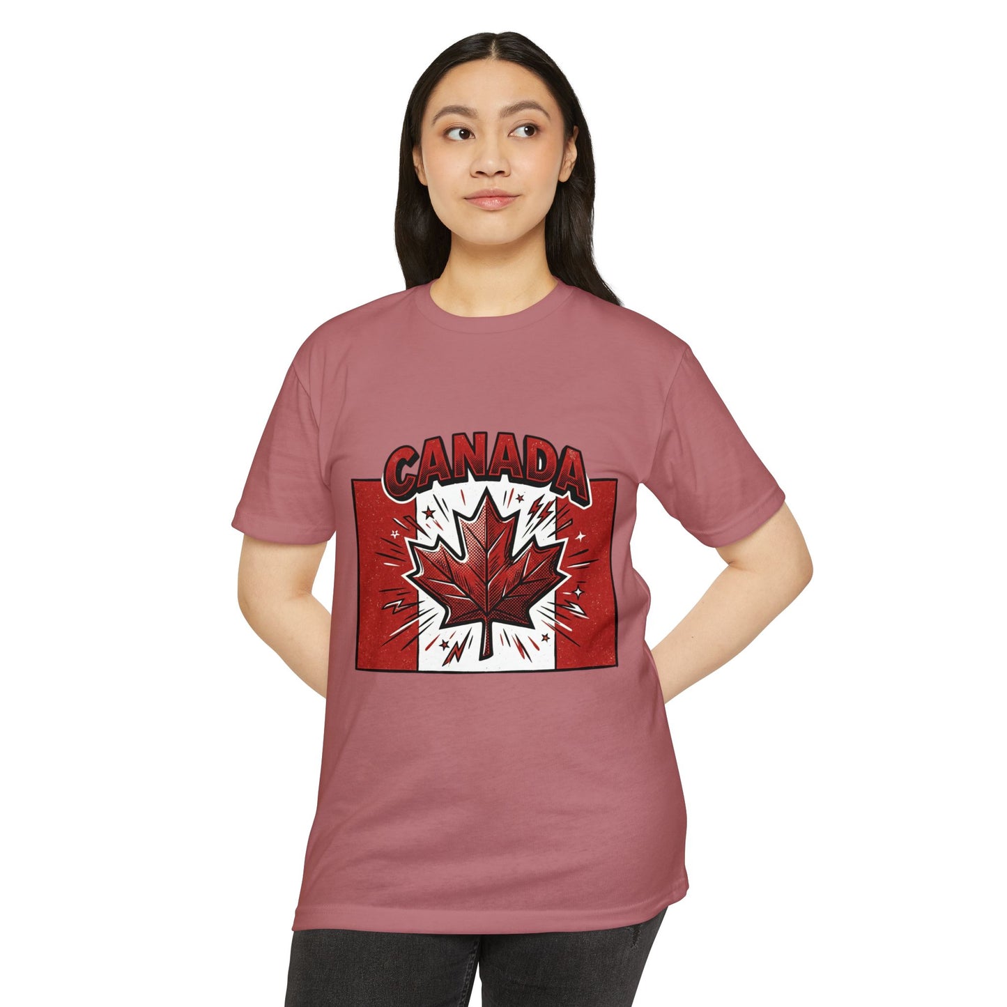 Retro Canada Maple Leaf Graphic T-Shirt — Canadian Pride Tee