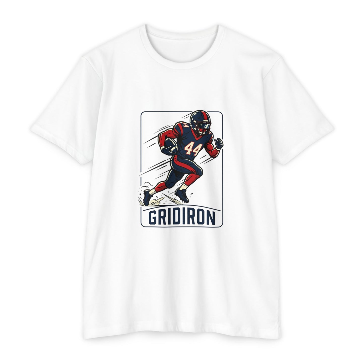 Camiseta Gráfica de Jogador de Futebol Americano