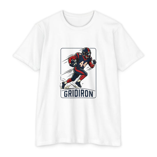 Gridiron Football Player Graphic T-Shirt