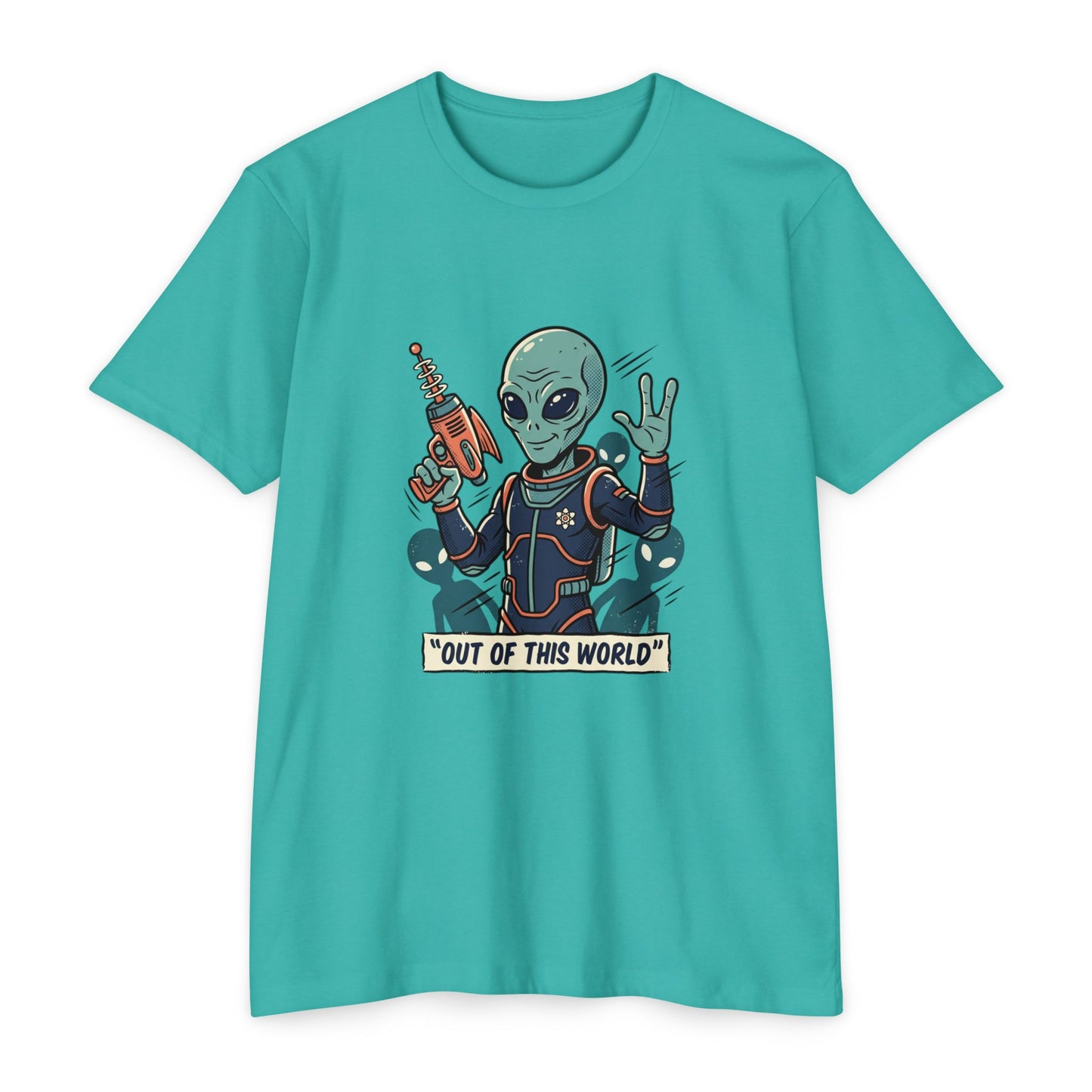 Alien Ray Gun T-Shirt — "Out of This World" Graphic Tee