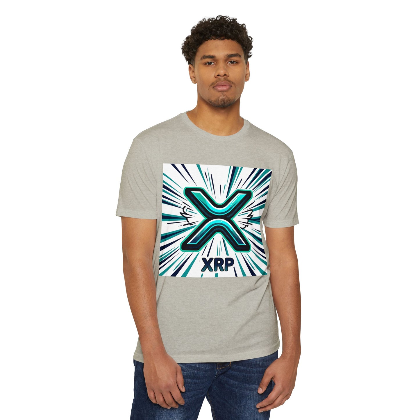 Camiseta con el logo de XRP Crypto — Camiseta gráfica de Ripple Token