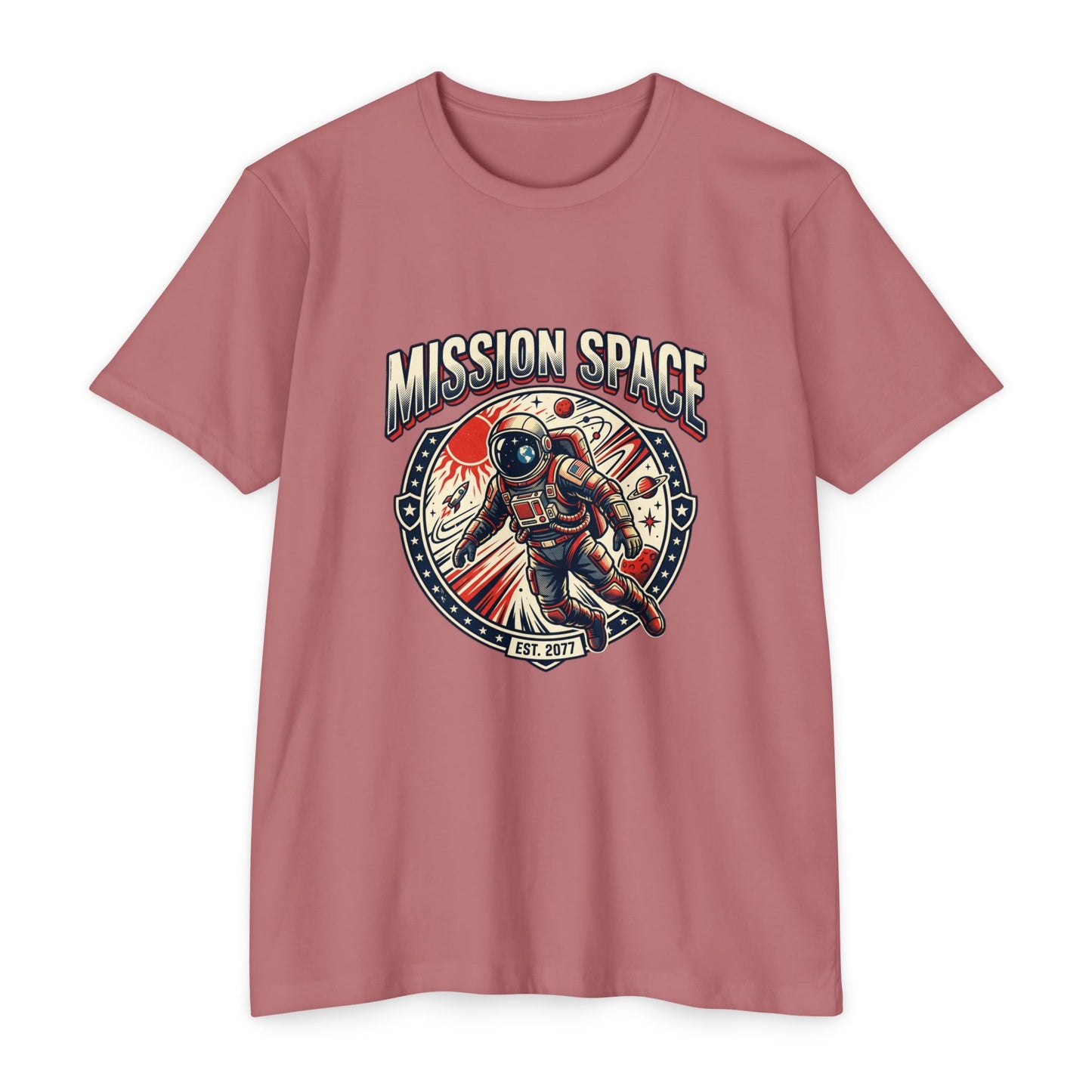 Mission Space Astronaut Vintage Space Exploration T-Shirt