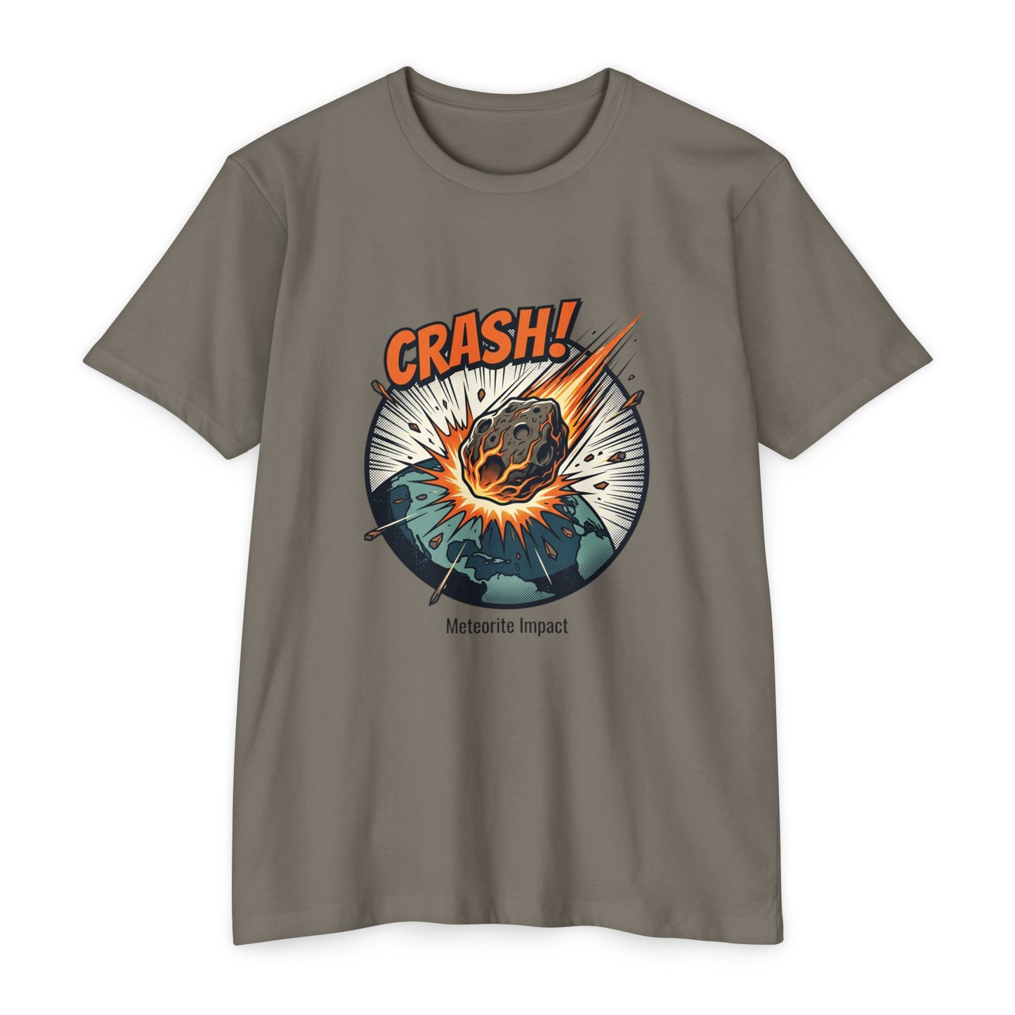 Meteorite Impact 'CRASH!' Graphic T-Shirt