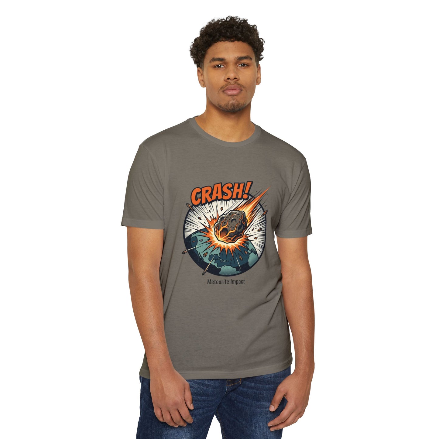 Meteorite Impact 'CRASH!' Graphic T-Shirt