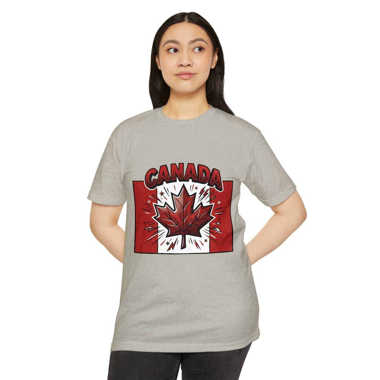 Retro Canada Maple Leaf Graphic T-Shirt — Canadian Pride Tee