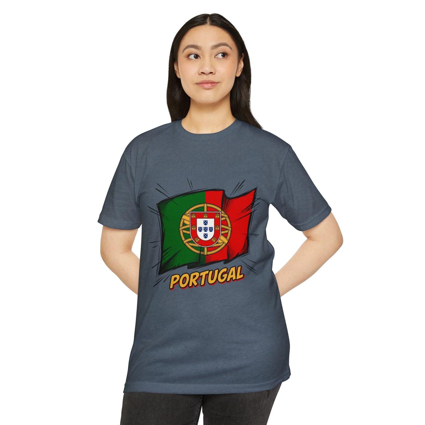 Portugal Flag Graphic T-Shirt — Vibrant Portuguese Pride Tee
