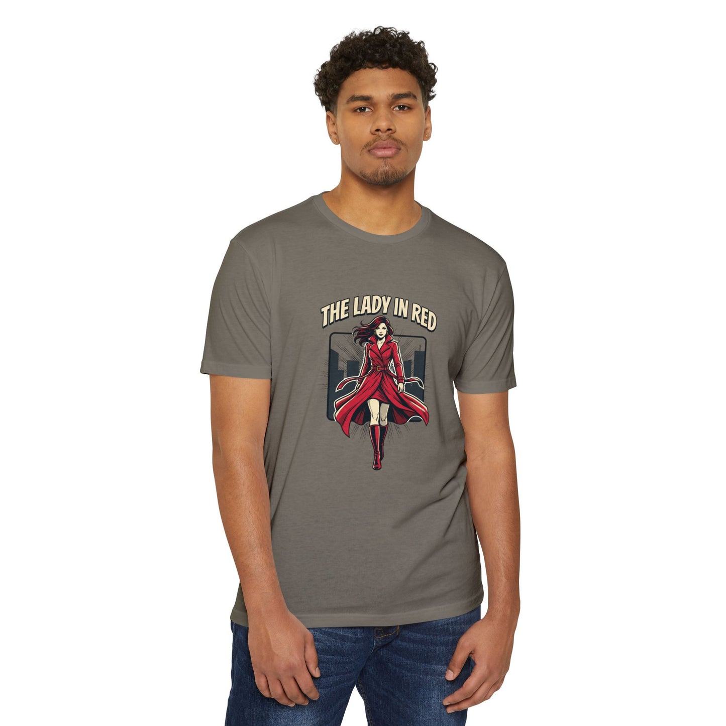 Lady in Red Vintage Femme Fatale T-Shirt